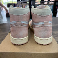 Washed Pink Jordan 1 High (W) (USED, No Box)