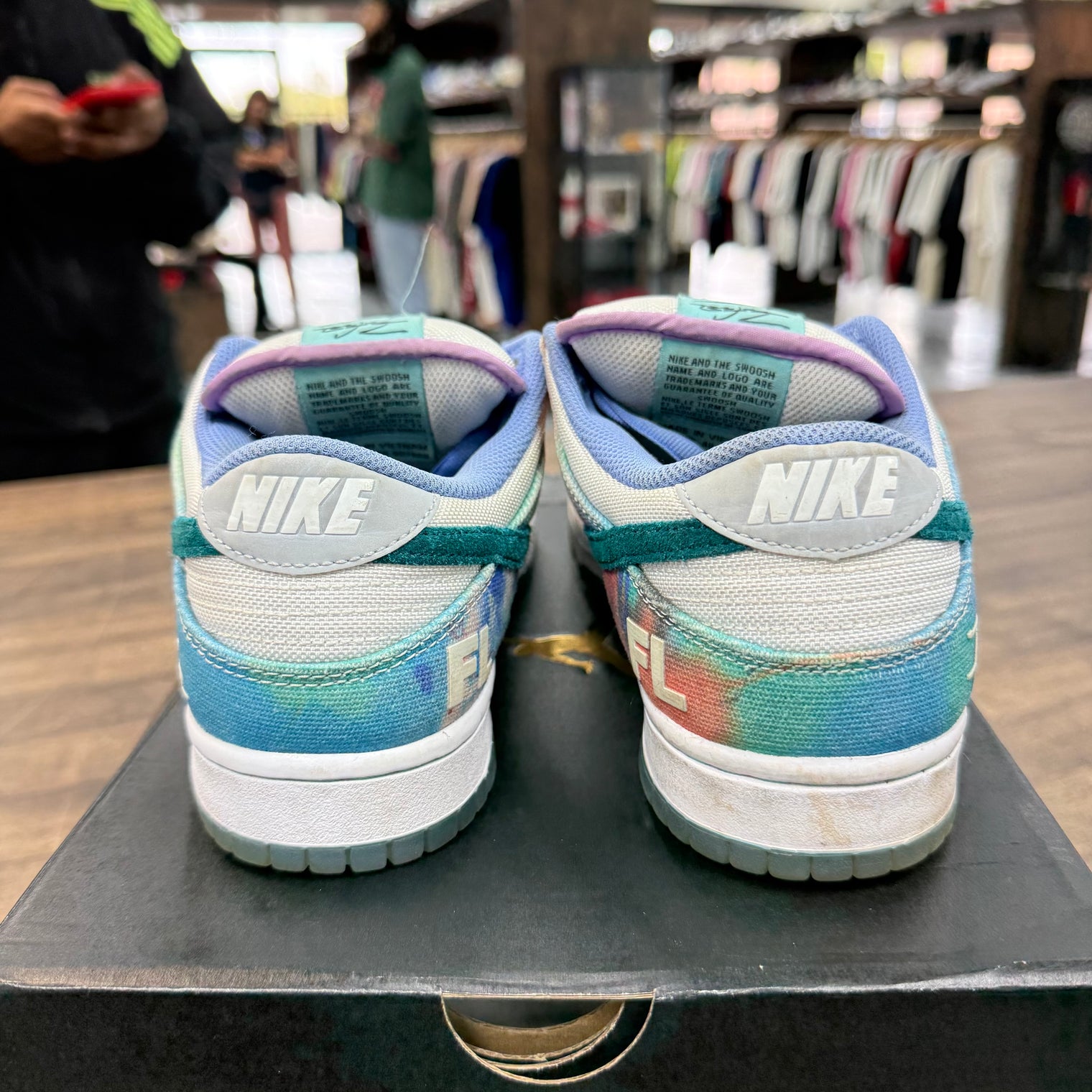 Futura SB Dunk Low (USED, Replacement Box)
