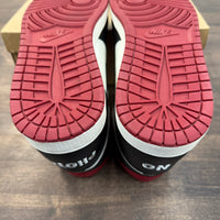 Not for Resale Varsity Red Jordan 1 High (USED,No Box)