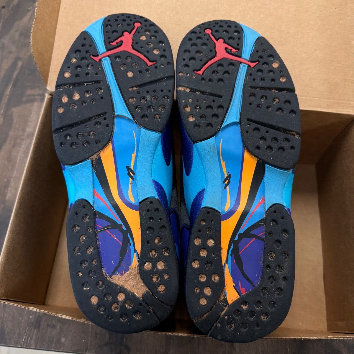 Jordan 8 Retro Aqua (2015) Size 11 (Pre-Owned) - Image 5