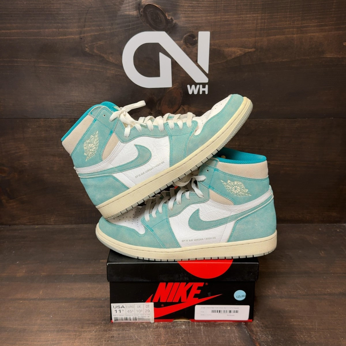 Jordan 1 Retro High Turbo Green - Image 1