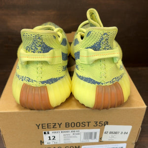 adidas Yeezy Boost 350 V2 Semi Frozen Yellow Size 12 (Pre-Owned) - Image 5