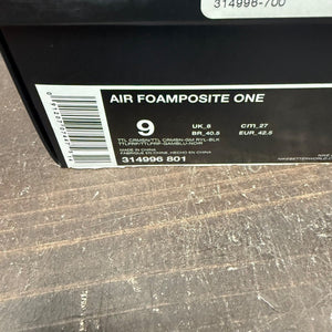 Nike Air Foamposite One Knicks Size 9 (Pre-Owned) - aux