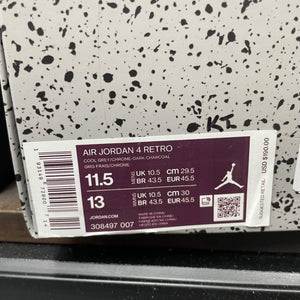 Jordan 4 Retro Cool Grey (2019) - Image 8