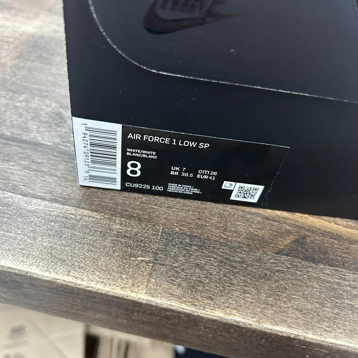 Nike Air Force 1 Low Supreme White - Image 6