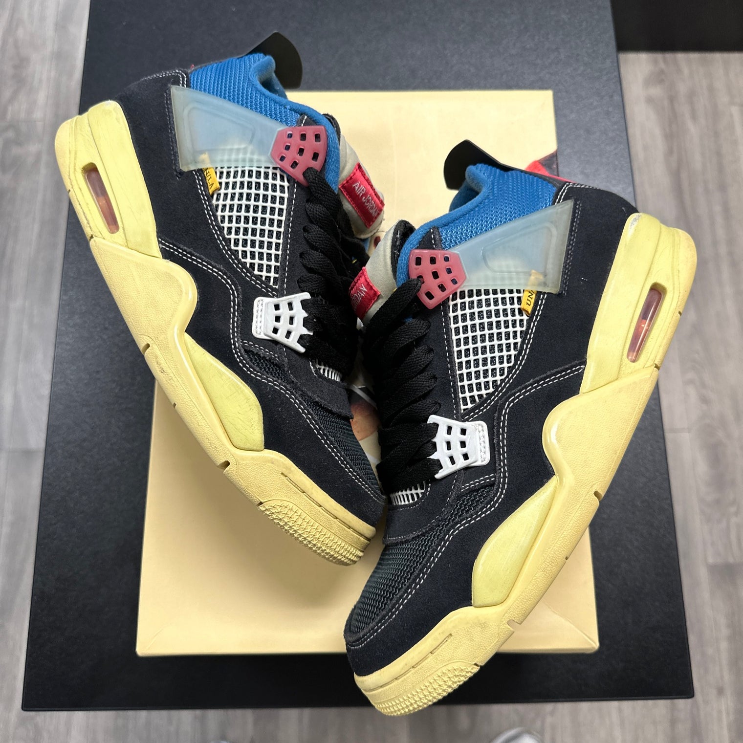 Off Noir Union LA Jordan 4 (USED)