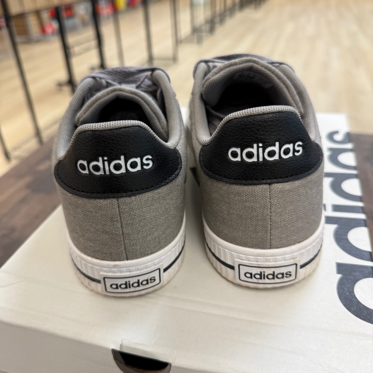 adidas Daily 3.0 Grey Black Size 9.5 (Pre-Owned) - Image 3