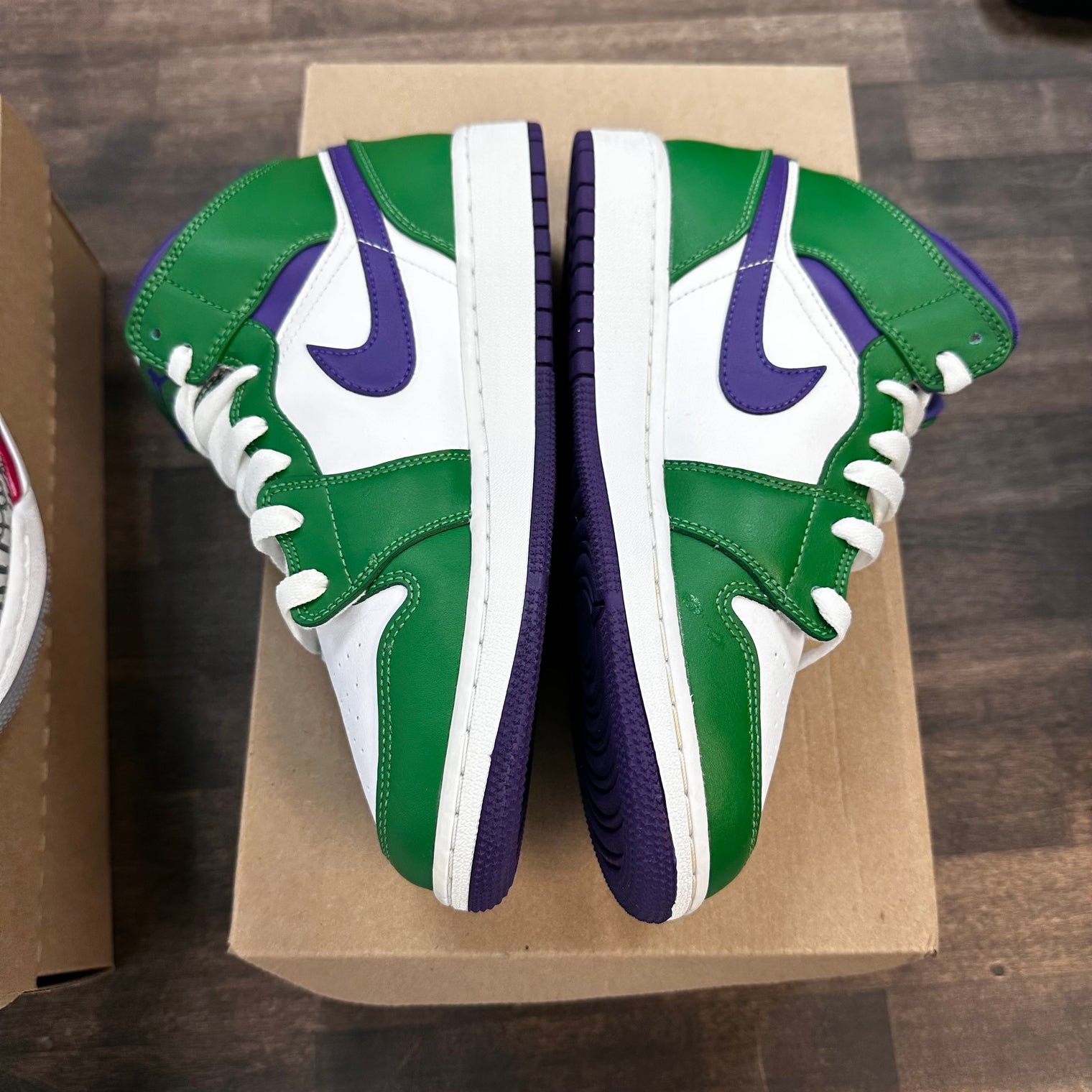 (GS) Hulk Jordan 1 Mid (USED,No Box)