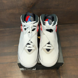 Jordan 8 Retro White True Red (2025) (GS) - Image 3