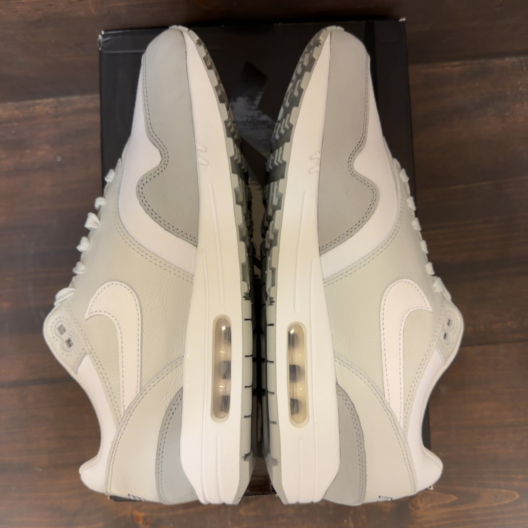 Nike Air Max 1 '87 LX Light Smoke Grey (Women's) Size 12.5W (Pre-Owned)