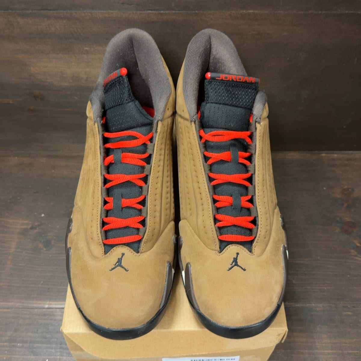 Jordan 14 Retro Winterized Archaeo Brown Size 13 (Pre-Owned) - tag