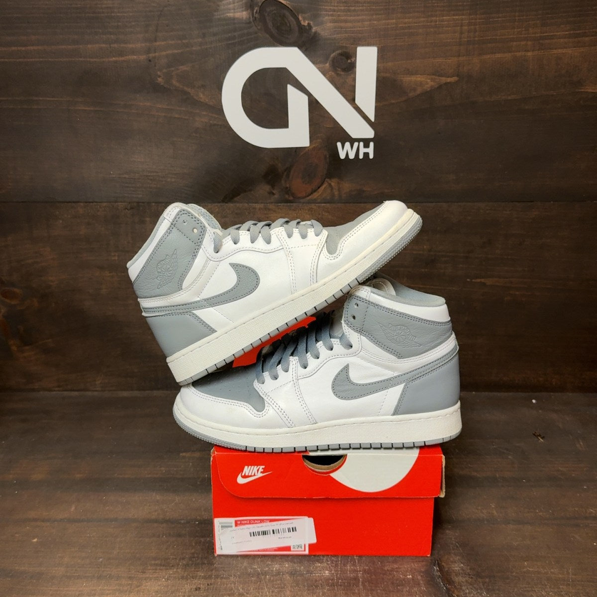 Jordan 1 Retro High OG Stealth (GS) Size 7Y (Pre-Owned) - Image 1