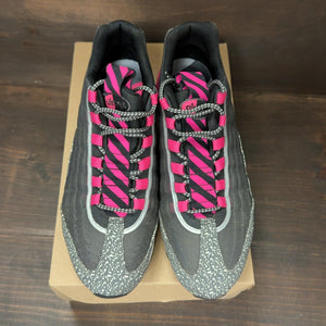 Nike Air Max 95 Tape Black Pink Foil Size 11 (Pre-Owned) - Image 3