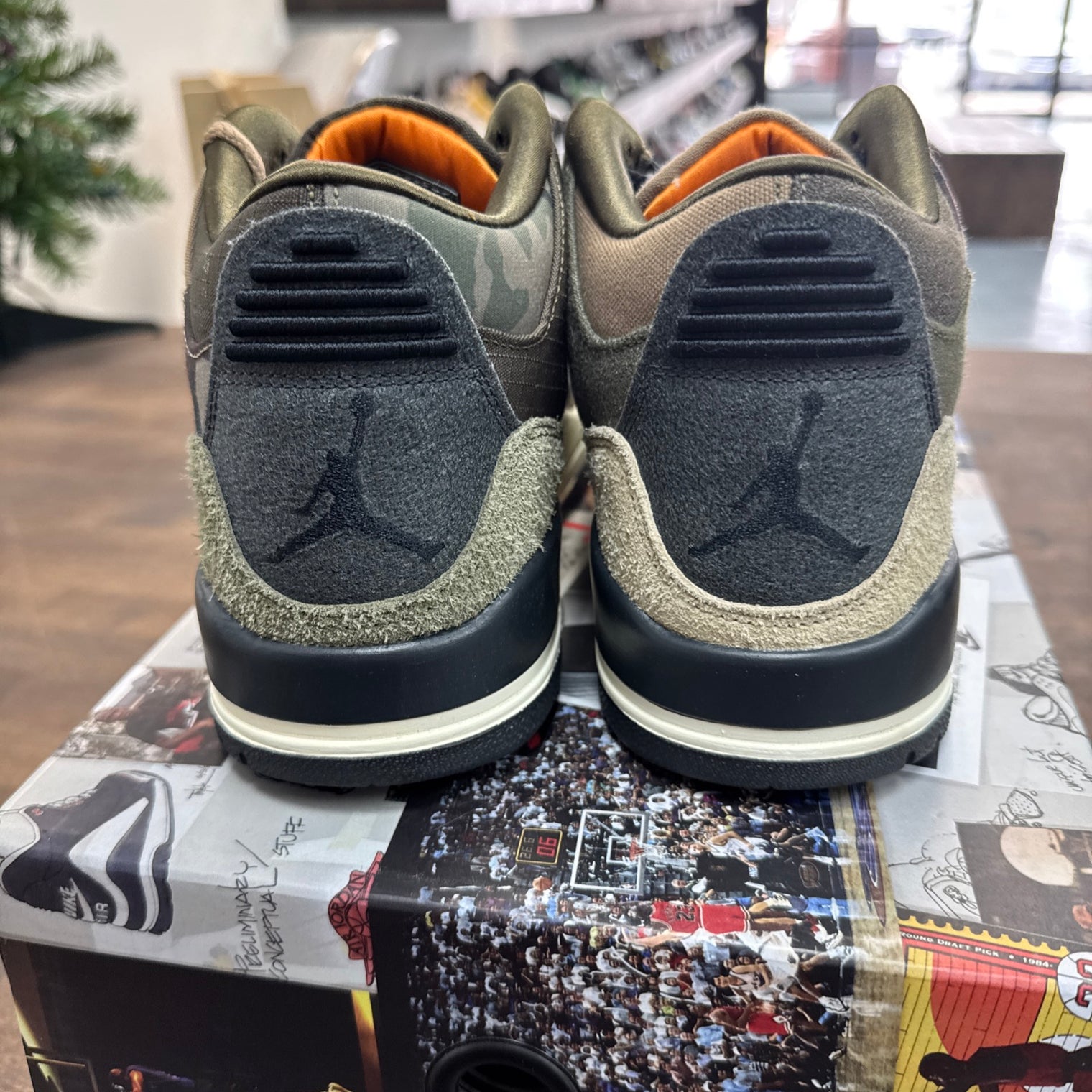 Patchwork Camo Jordan 3 (USED)