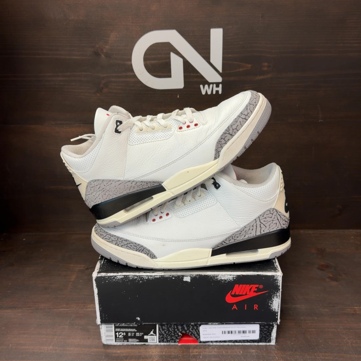 Jordan 3 Retro White Cement Reimagined - Image 1