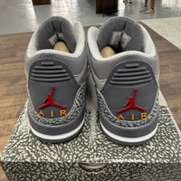 Cool Grey Jordan 3 Retro (USED)