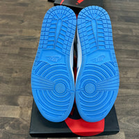 University Blue White Jordan 1 High (USED)