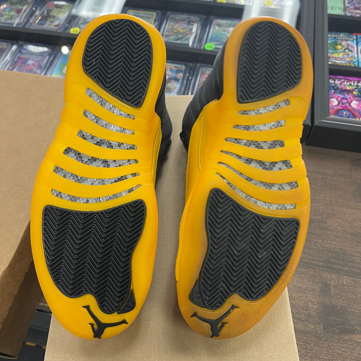University Gold Jordan 12 (USED,No Box)