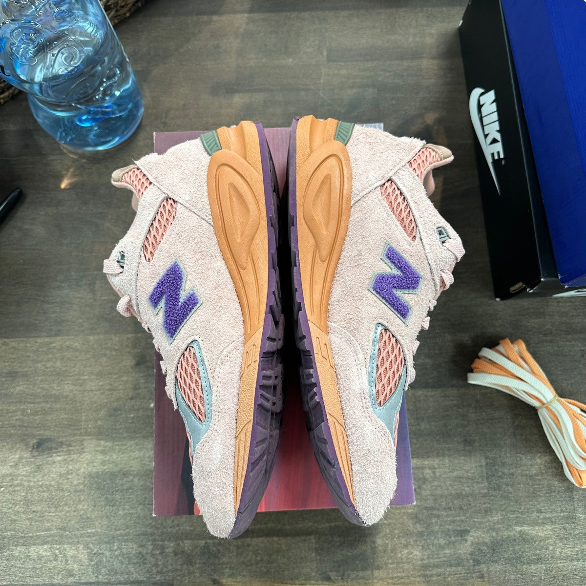 New Balance 990v2 Salehe Bembury Sand Be The Time - Image 3