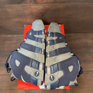Nike Air More Uptempo Cool Grey Midnight Navy - Image 6