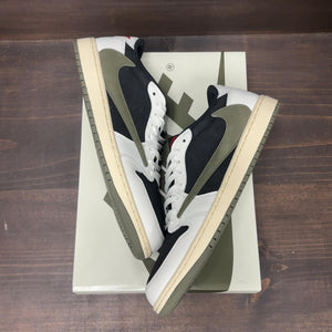 Jordan 1 Retro Low OG SP Travis Scott Olive (Women's) Size 13W (Pre-Owned) - Image 2