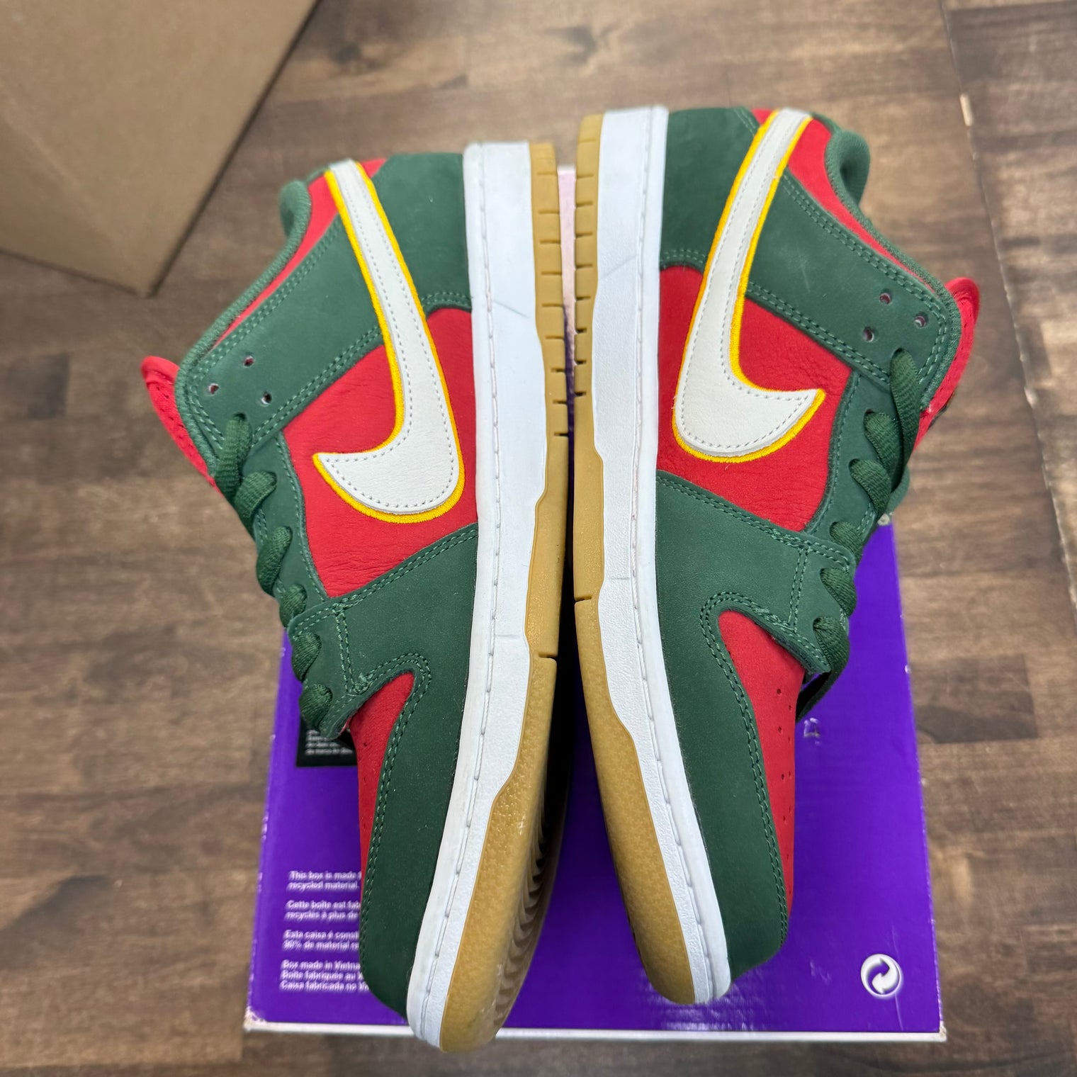 Seattle Supersonic SB Dunk Low (USED,No Box Lid)