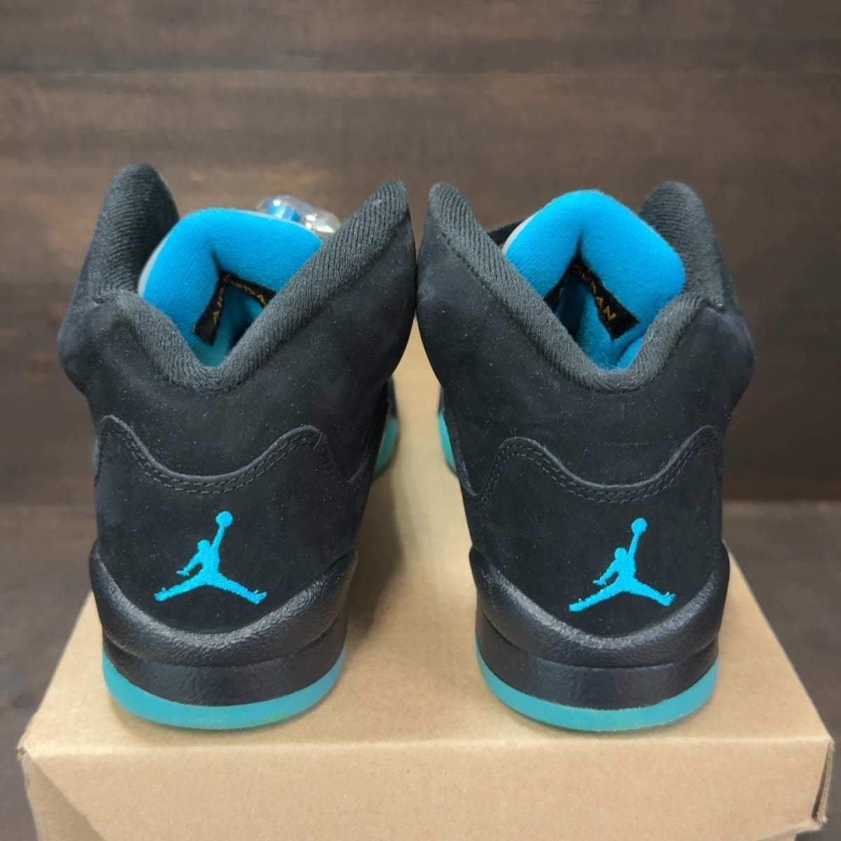 Jordan 5 Retro Aqua (GS) Size 6.5Y (Pre-Owned) - aux