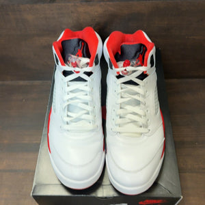 Jordan 5 Retro Fire Red Black Tongue (2025) - Image 3