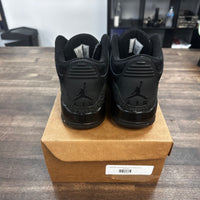 Black Cat Jordan 3 (USED,No Box)