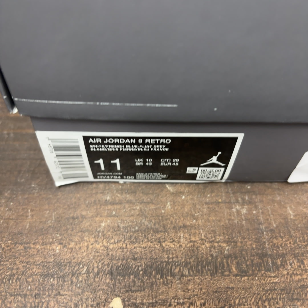 Jordan 9 Retro Flint Grey French Blue (2026) - Image 7