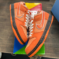 Concepts Orange Lobster SB Dunk Low (USED)