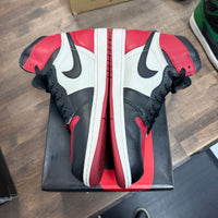 Bred Toe Jordan 1 High Retro (USED)