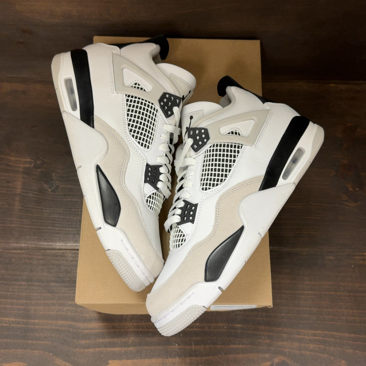 Jordan 4 Retro Military Black Size 9.5 (Pre-Owned) - Image 2