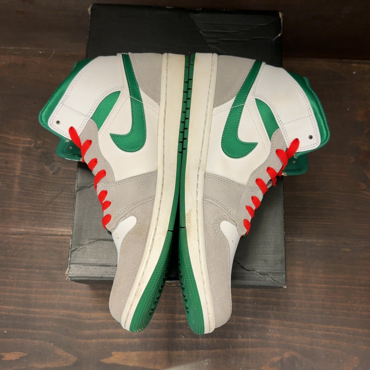 Jordan 1 Mid SE Grey Green Size 10.5 (Pre-Owned) - aux