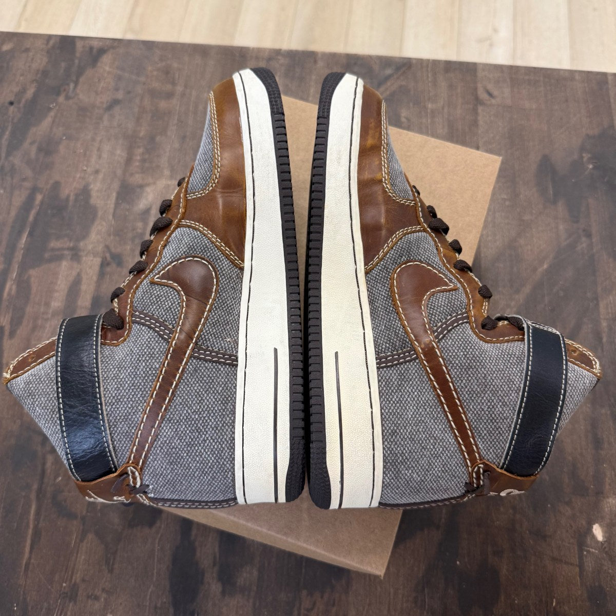Nike Air Force 1 High Premium 'Baseball Pack' Size 11 (Pre-Owned) - Image 4