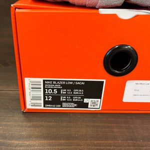 Nike Blazer Low sacai White Patent Leather - Image 7