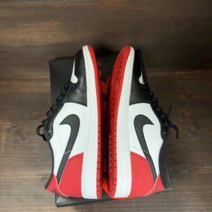 Jordan 1 Retro Low OG Black Toe (2023) Size 9 (Pre-Owned)