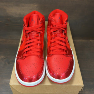 Jordan 1 Mid SE Pomegranate (Women's) Size 8.5W (Pre-Owned) - Image 3