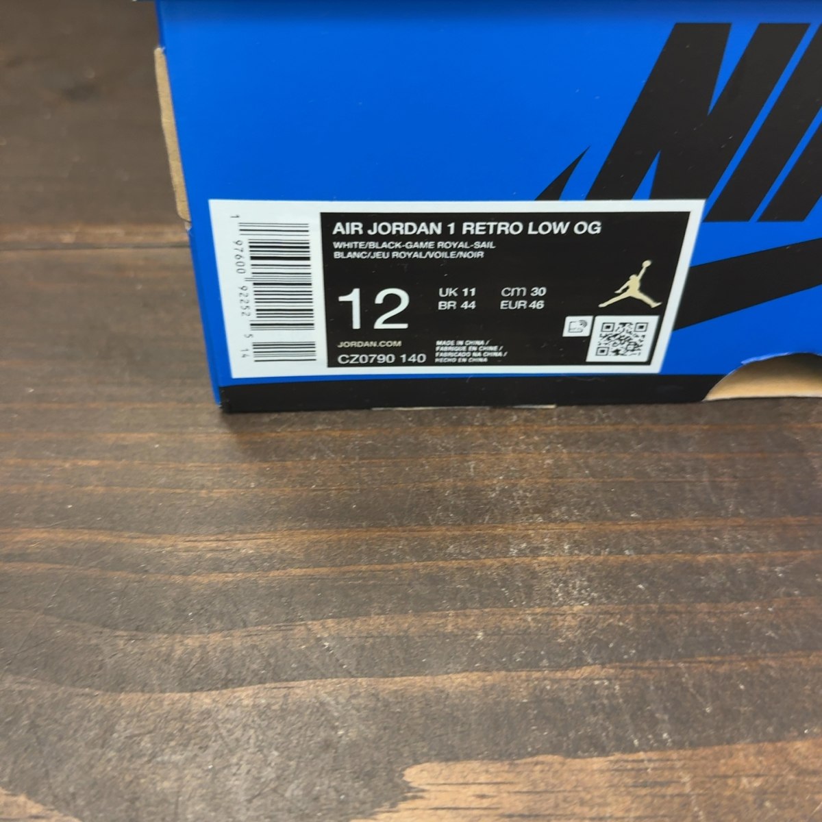 Jordan 1 Retro Low OG Game Royal - Image 8