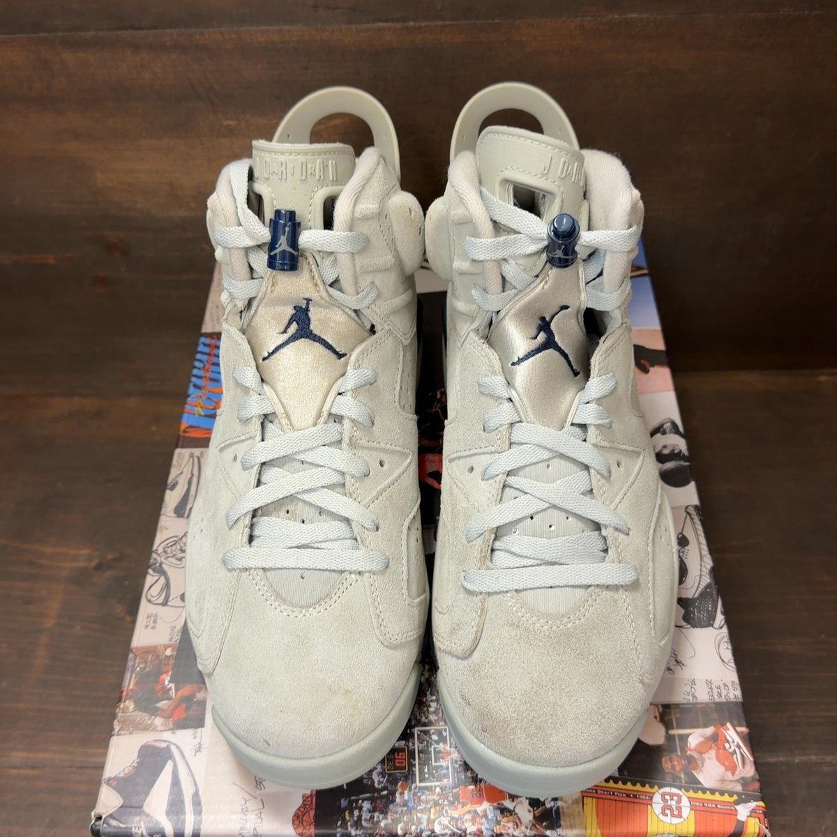 Jordan 6 Retro Georgetown (2022) Size 8.5 (Pre-Owned) - tag