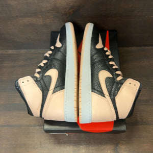 Jordan 1 Retro High Black Crimson Tint (GS) - Image 5