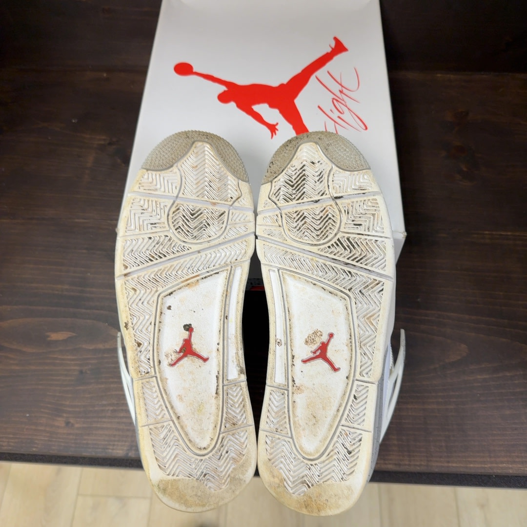 Jordan 4 Retro White Oreo (2021) Size 12 (Pre-Owned)