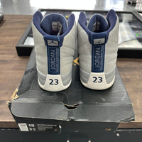 Grey University Blue Jordan 12 (USED, Replacement Box)