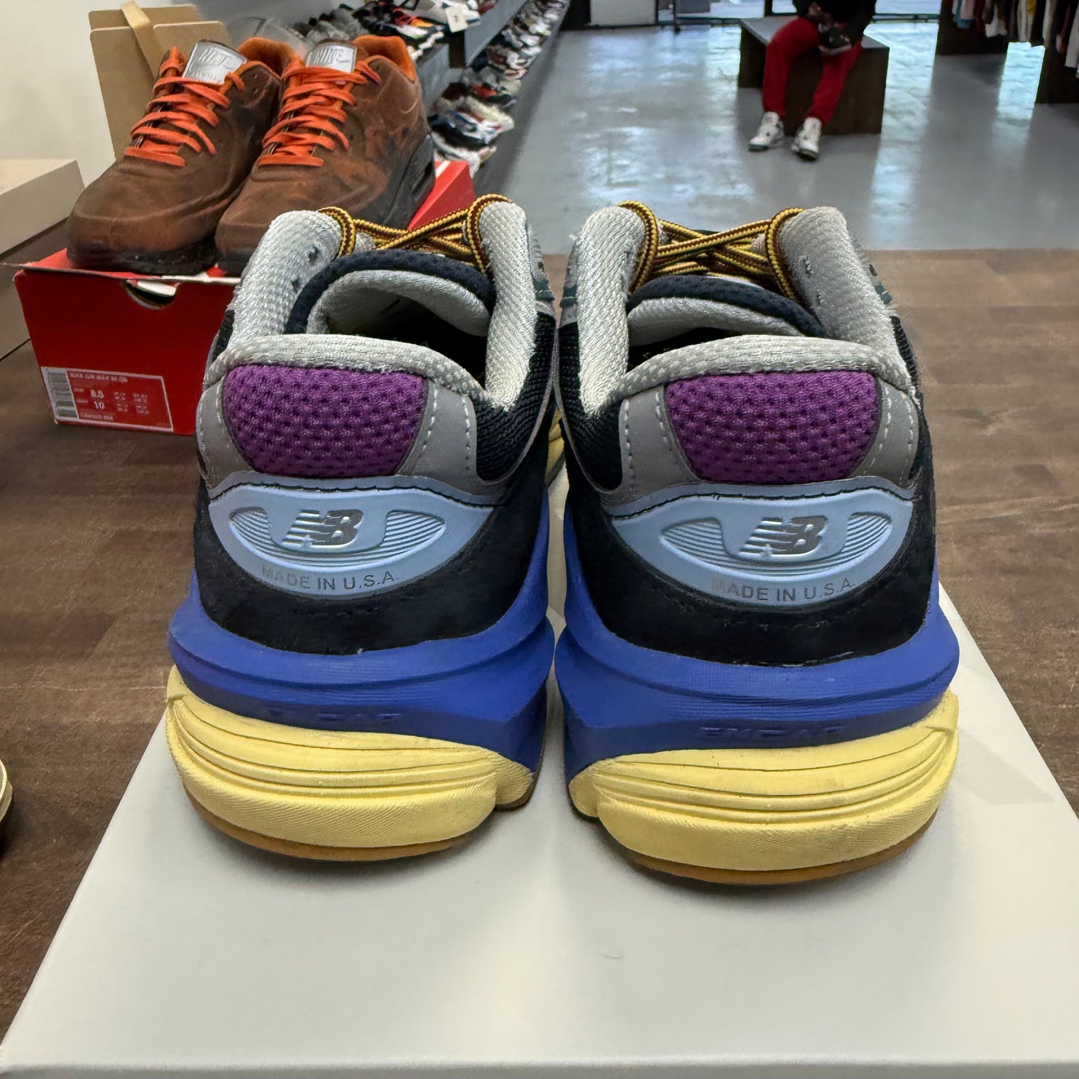 MiUSA Action Bronson Lapis Lazuli New Balance 990v6 (USED)
