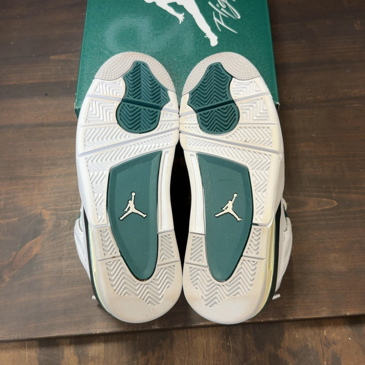 Jordan 4 Retro Oxidized Green (GS) Size 6Y (Pre-Owned)