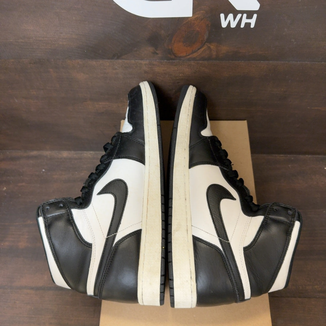 Jordan 1 Retro Black White (2014) Size 12 (Pre-Owned) - Image 6