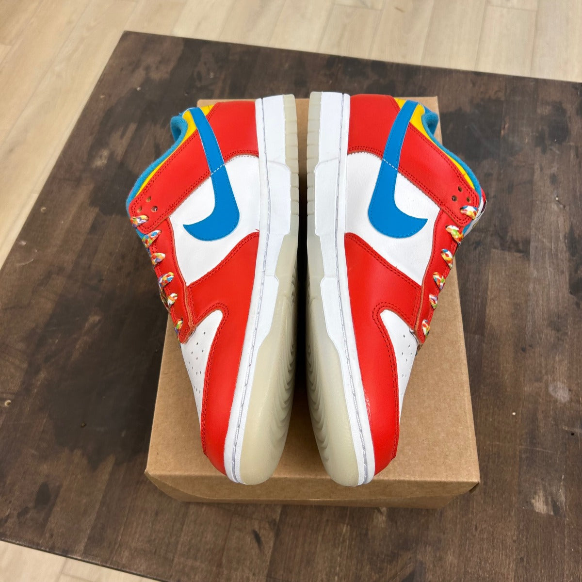 Nike Dunk Low QS LeBron James Fruity Pebbles Size 11 (Pre-Owned) - Image 3