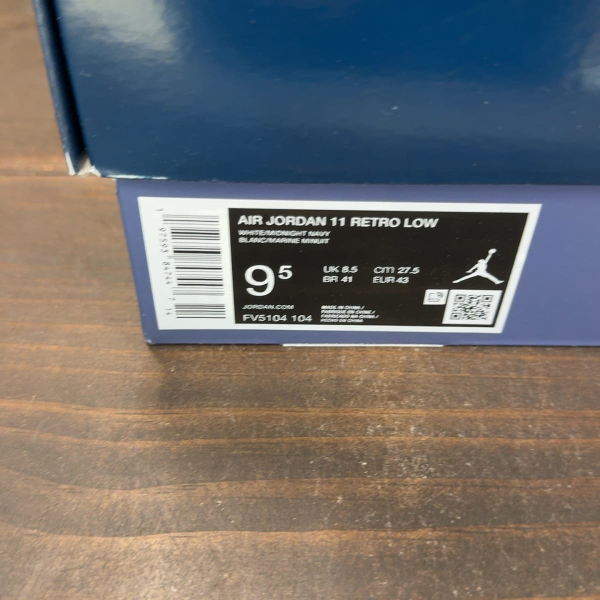 Jordan 11 Retro Low Diffused Blue Size 9.5 (Pre-Owned) - aux