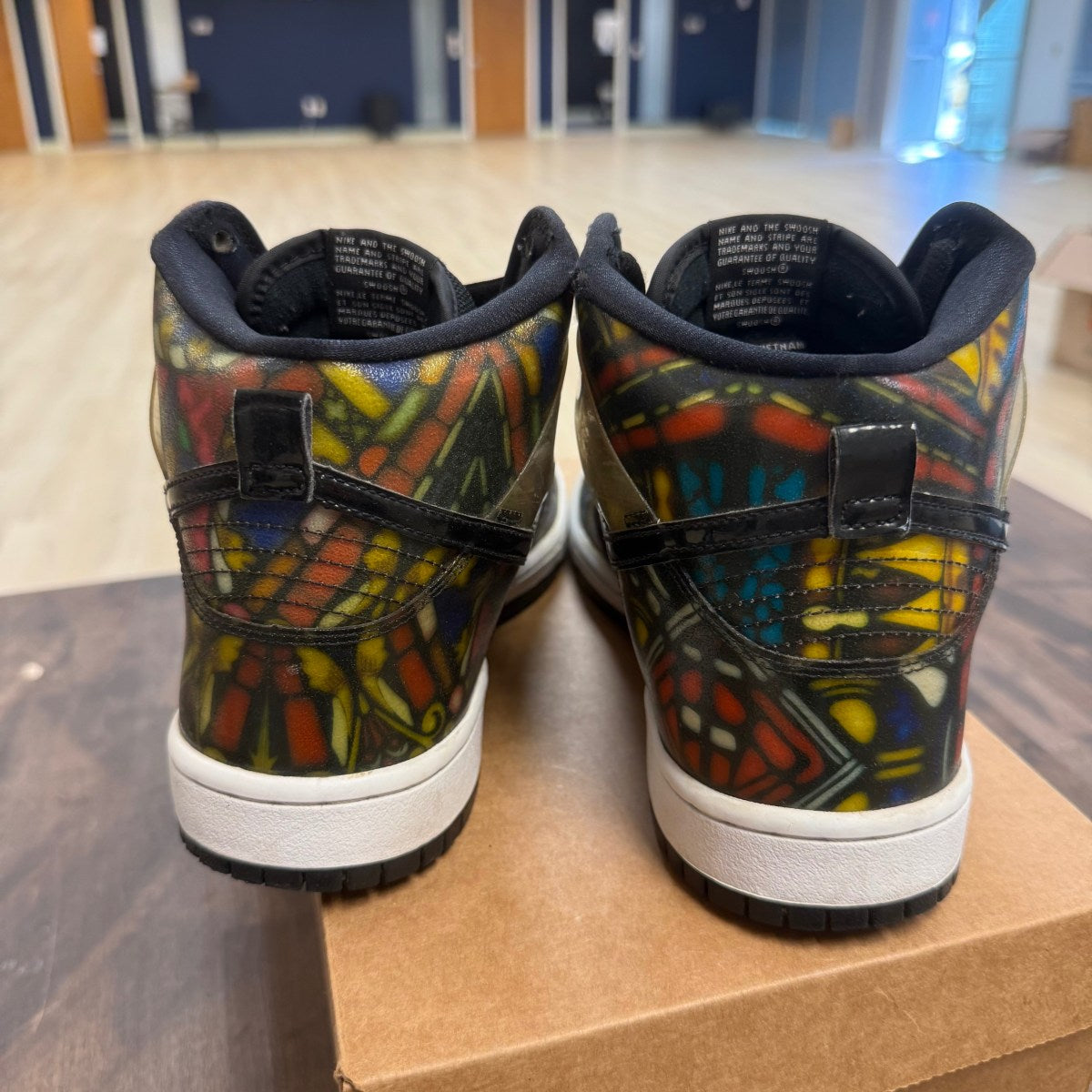 Nike SB Dunk High Concepts Stained Glass Size 9 (Pre-Owned) - Image 5