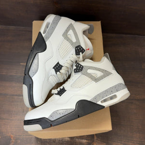 Jordan 4 Retro White Cement (2025) Size 8 (Pre-Owned) - Image 2